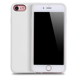iPhone 8 Plus / 7 Plus Pro Silicone Hard Case (White)
